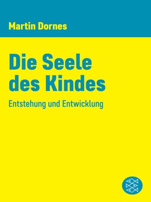 cover image of Die Seele des Kindes